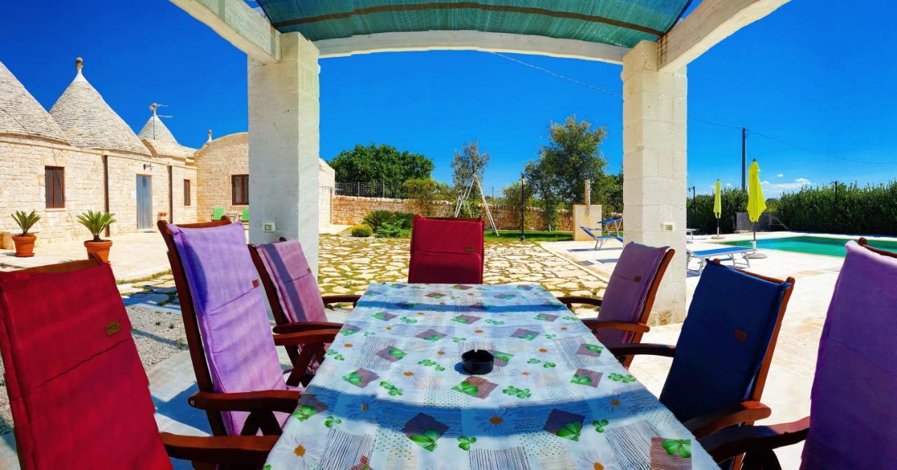 הוילה מרטינה פרנקה Trulli Pax Animi מראה חיצוני תמונה